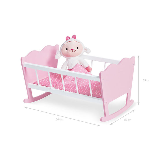 Dolls Cradle „Jasmine“, 4 Teile