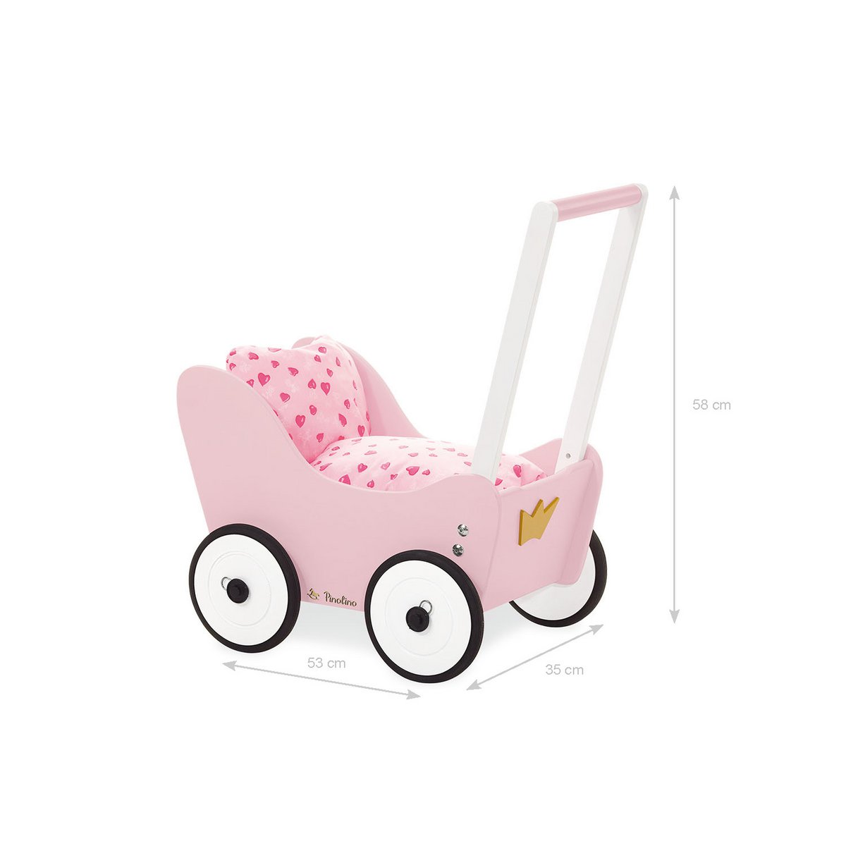 Puppe ́s pram „Princessin Lea”