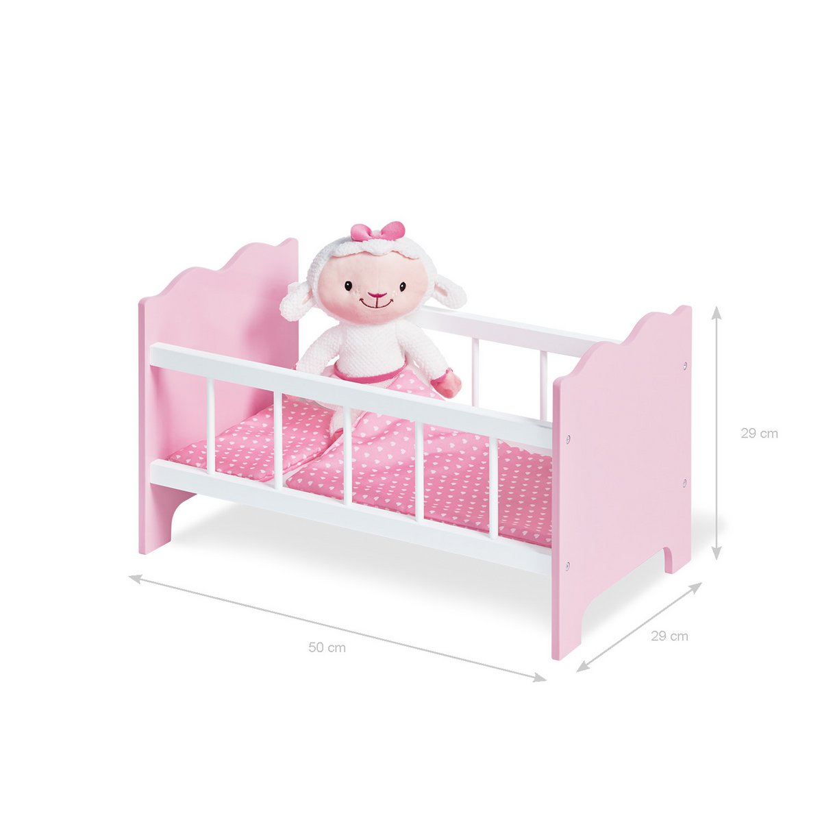 Puppenbett „Jasmin”, 4 Teile