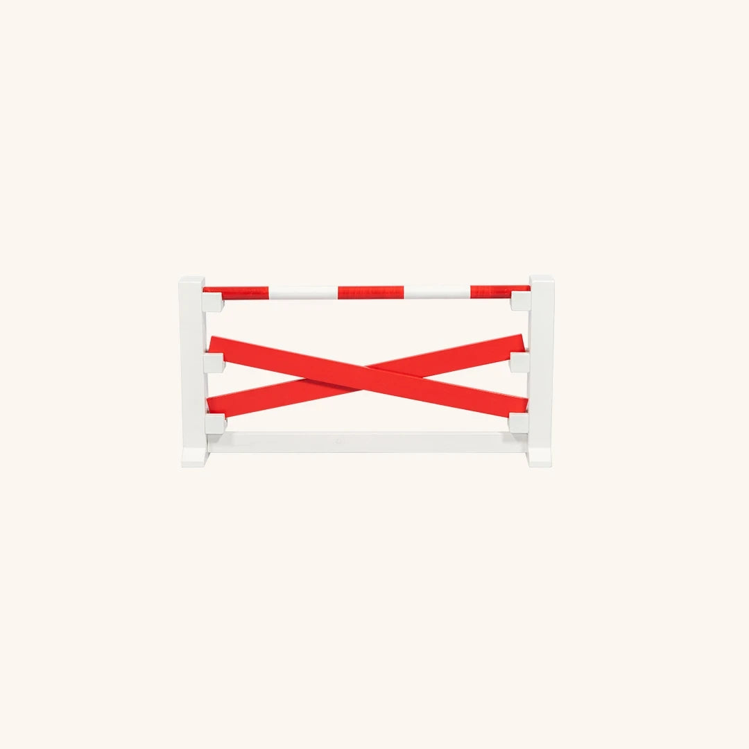 Hindernis, gekreuzte Strahlen für kuschelige Jungen