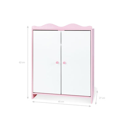 Puppengarderobe „Jasmine“, 4 Teile