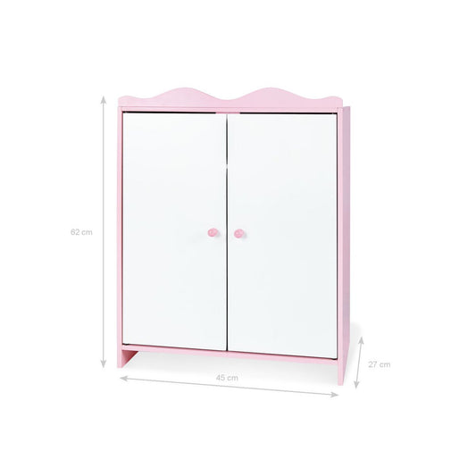 Puppengarderobe „Jasmine“, 4 Teile