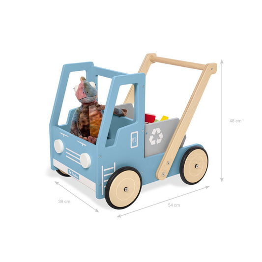 Lernen Walker „Kippplaster Fred”, Blau