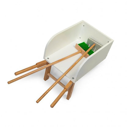 Holzschubkarre