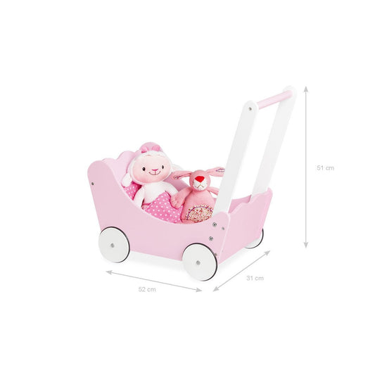 Puppenwagen „Jasmine“, 4 Teile