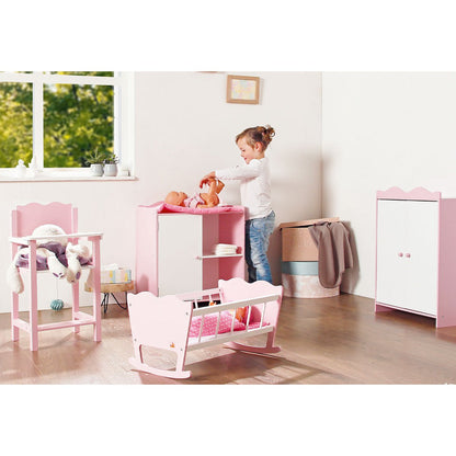 Dolls Cradle „Jasmine“, 4 Teile