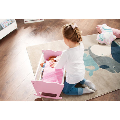 Dolls Cradle „Jasmine“, 4 Teile
