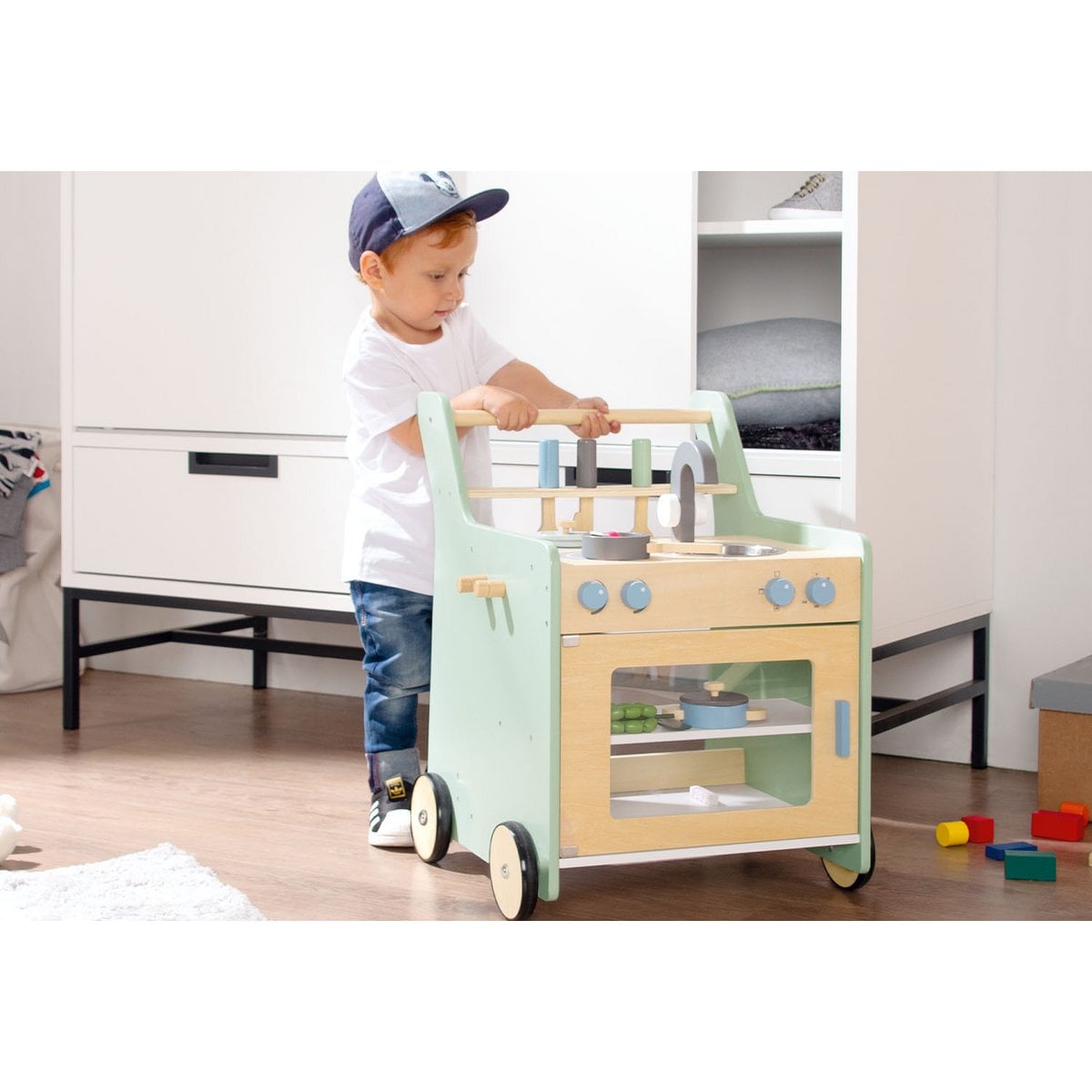 Kinderküche "Kalle", grün